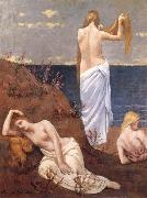 Pierre Puvis de Chavannes, Young Girls by the Sea